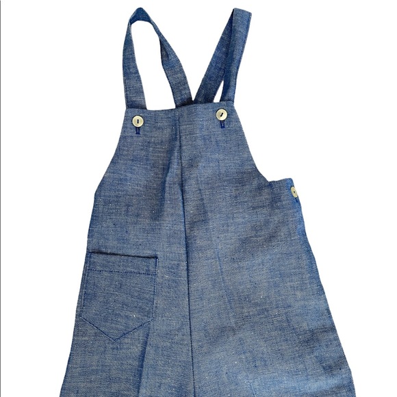 Kid Bits Boys 4T Overalls Pant and Reversible Jacket Combo Set - Picture 4 of 10